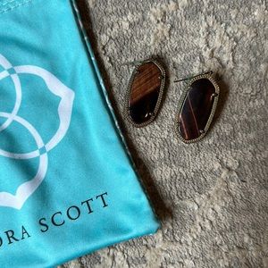 Tortoise Kendra Scott Earrings